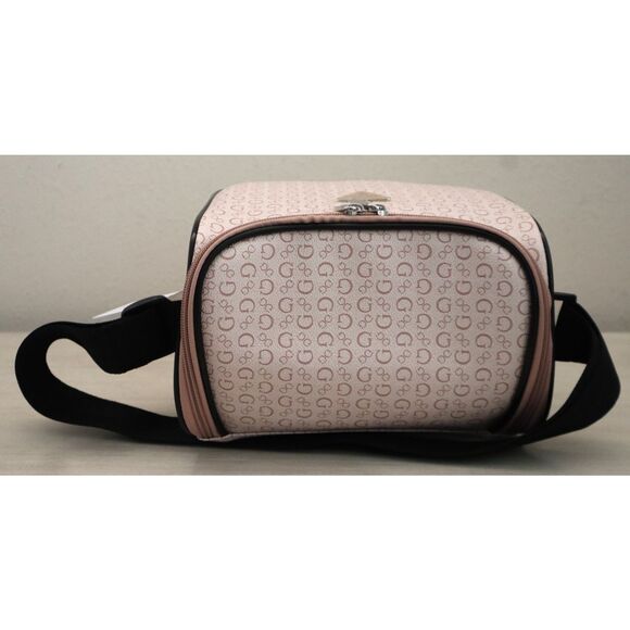 GUESS V7200069 Lt Rose/Pink Junction Travel Zip Around Lunch Box w/Carryin Strap - Picture 6 of 11